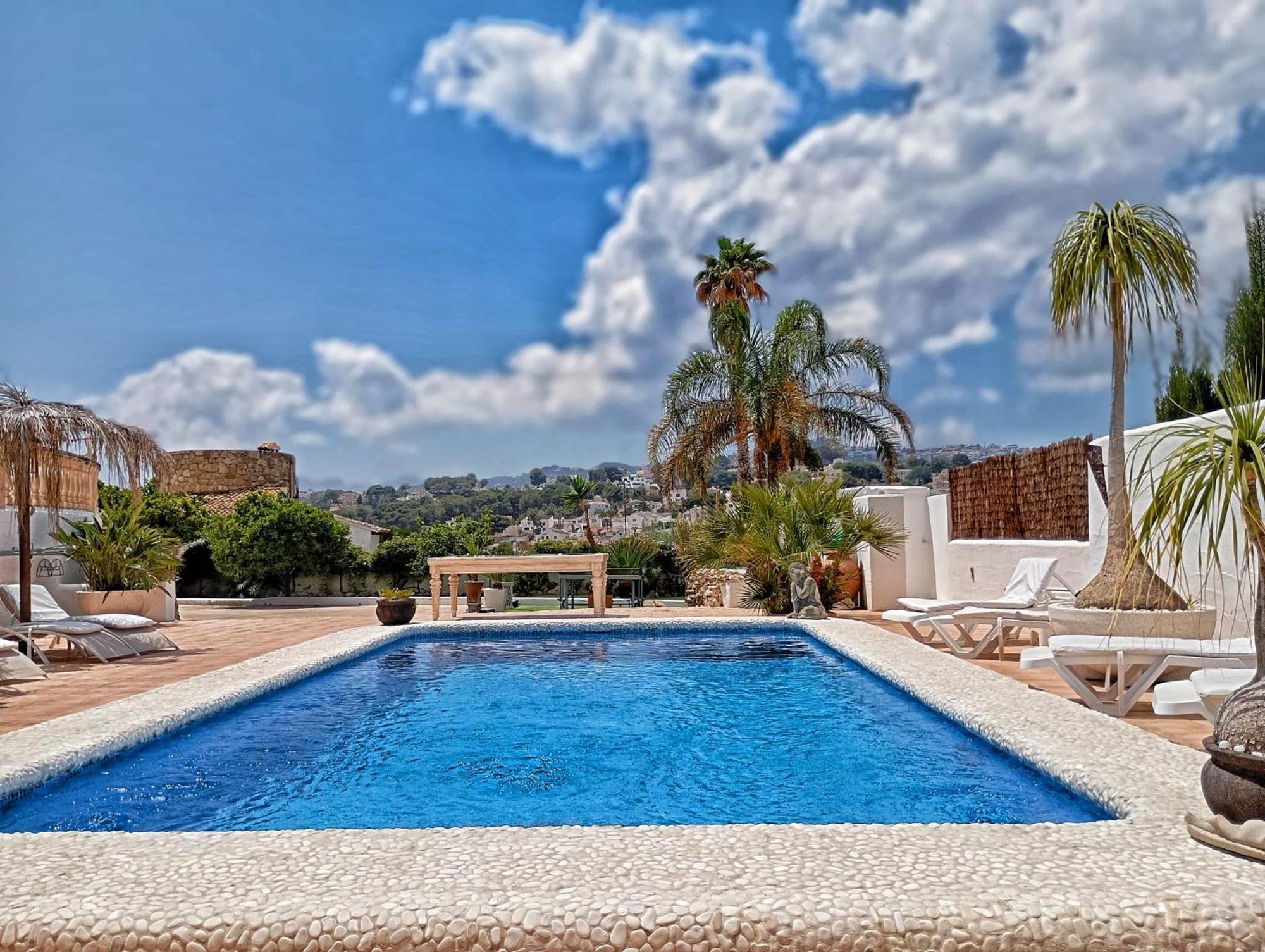 Villa Caseta Blanca De Moraira Esterno foto